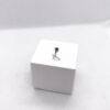Piercing reto crucifixo cravejado - Imagem 1