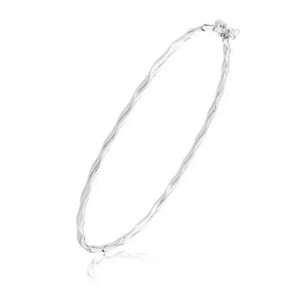 Bracelete rígido torcido