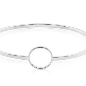 Bracelete rígido círculo vazado