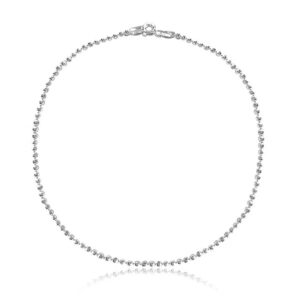 Pulseira bolinhas diamantada