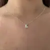 Colar coração 4 zirconias - Imagem 2