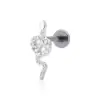 Piercing cobra cravejada - Imagem 1