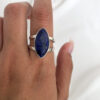 Anel pedra safira G - Imagem 3