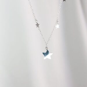 Choker estrela lisa