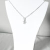 Colar mini crucifixo cravejado - Imagem 1