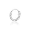Piercing argola cravejada - Imagem 1