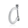 Piercing conch cravejado - Imagem 1