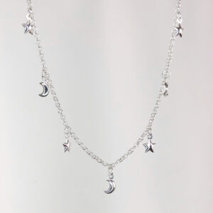 Choker lua e estrela