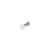 Piercing reto zircônia estrela - Imagem 1