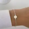 Pulseira nossa senhora com bolinhas - Imagem 1