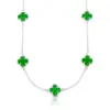 Choker 5 Trevos verde - Imagem 1