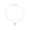 Pulseira Infantil borboleta rosa - Imagem 1