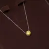 Colar ponto de luz luxo amarelo - Imagem 2
