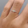 Anel mini coraçao cravejado - Imagem 2